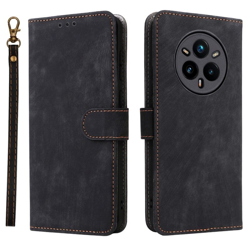 Kotelot Realme 14 Pro Plus 5g Puhelinkuoret Mokkanahkaefekti Rfid-suojauksella