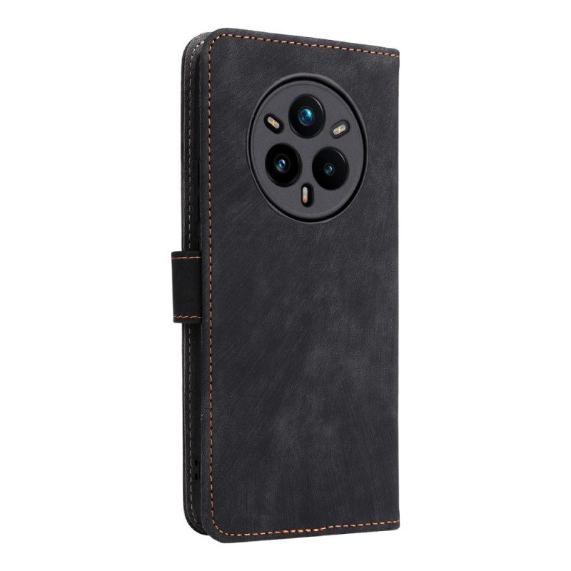 Kotelot Realme 14 Pro Plus 5g Puhelinkuoret Mokkanahkaefekti Rfid-suojauksella