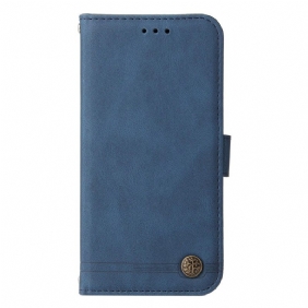 Kotelot Realme 14 Pro Plus 5g Vintage-efekti Niiteillä Suojakuori