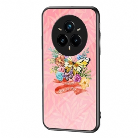 Kuori Realme 14 Pro Plus 5g Karkaistusta Lasista Tehdyt Perhoset