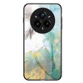 Kuori Realme 14 Pro Plus 5g Karkaistusta Lasista Valmistettu Marmorikuvio