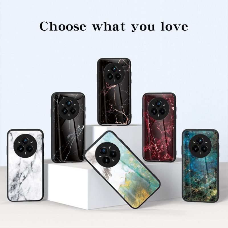 Kuori Realme 14 Pro Plus 5g Karkaistusta Lasista Valmistettu Marmorikuvio