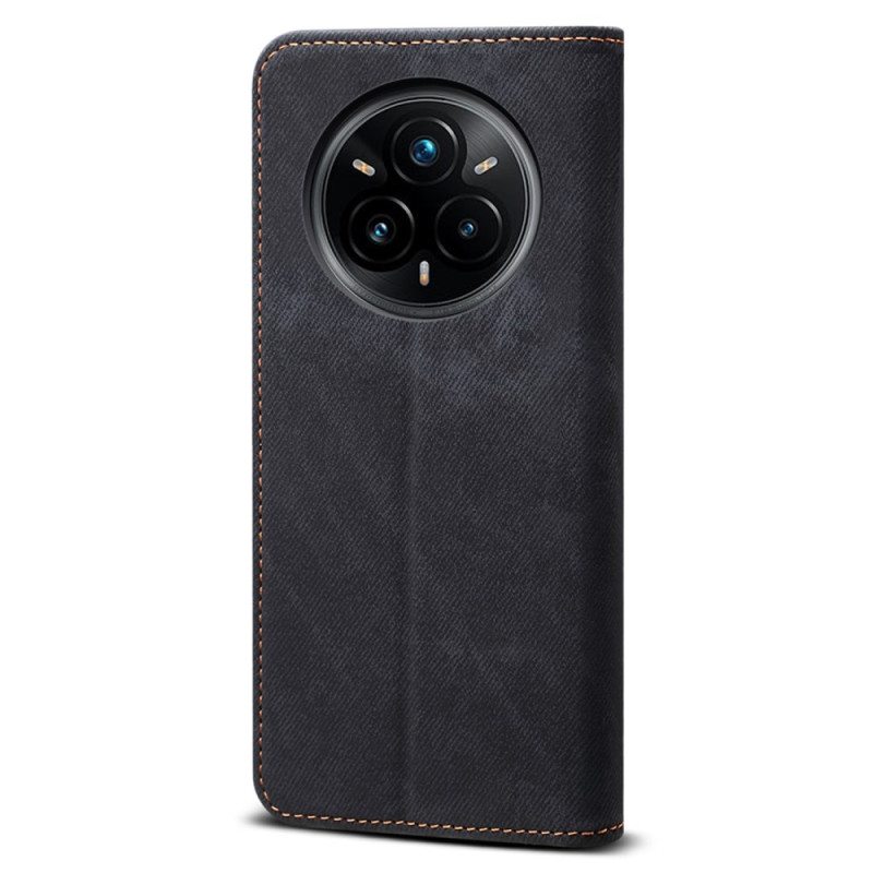 Nahkakotelo Realme 14 Pro Plus 5g Farkkukangas