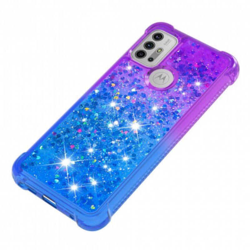 Kuori Moto G30 / G10 Paljetit Värit