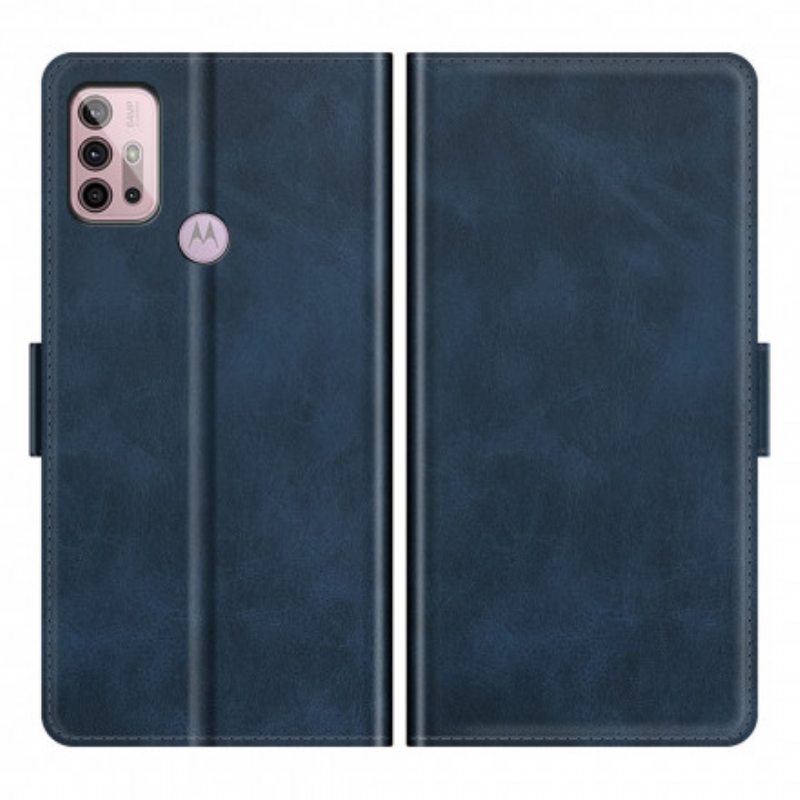 Nahkakotelo Moto G30 / G10 Kotelot Flip Kaksoisläppä