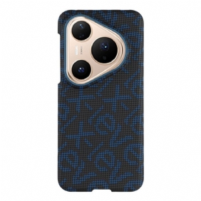 Case Huawei Pura 80 Puhelinkuoret Magsafe X-level-hiilikuitukuvioinnilla