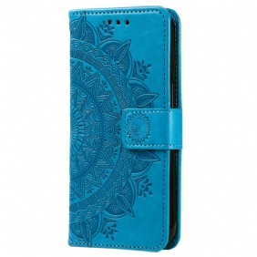 Kuoret Samsung Galaxy A55 5g Mandala-aurinko Hihnalla