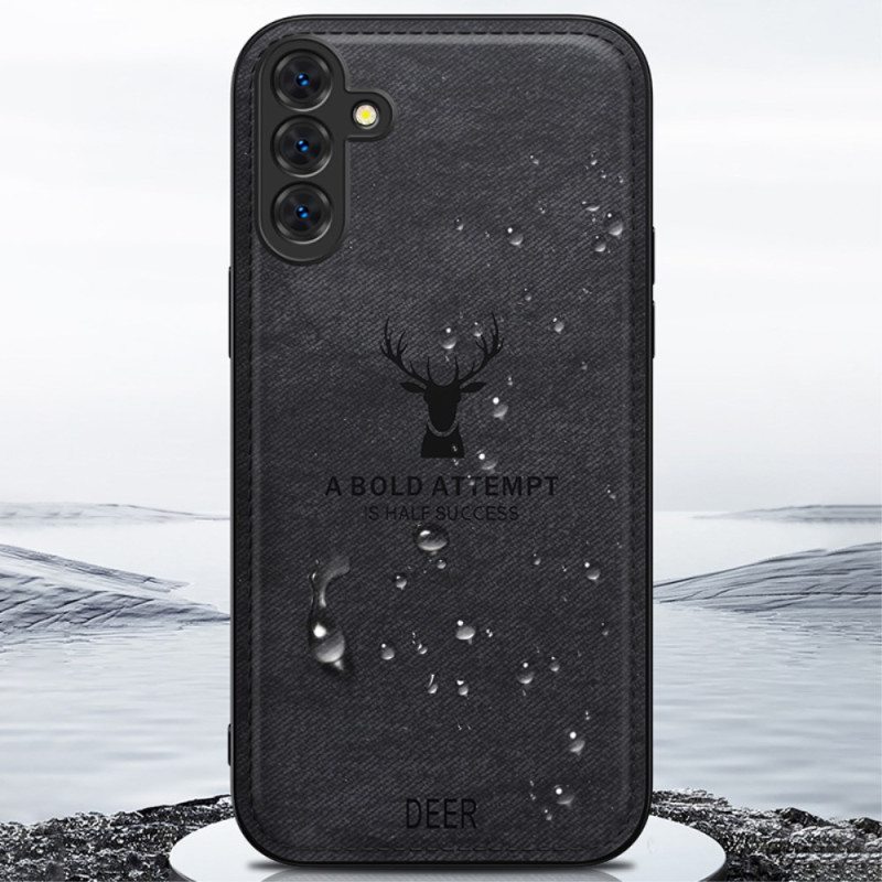 Kuori Samsung Galaxy A55 5g Tekohirvennahkaa