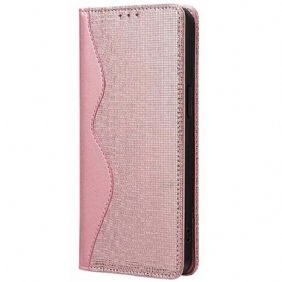 Nahkakotelo Vivo V50 5g Kaksivärinen Rfid-tunniste Suojakuori