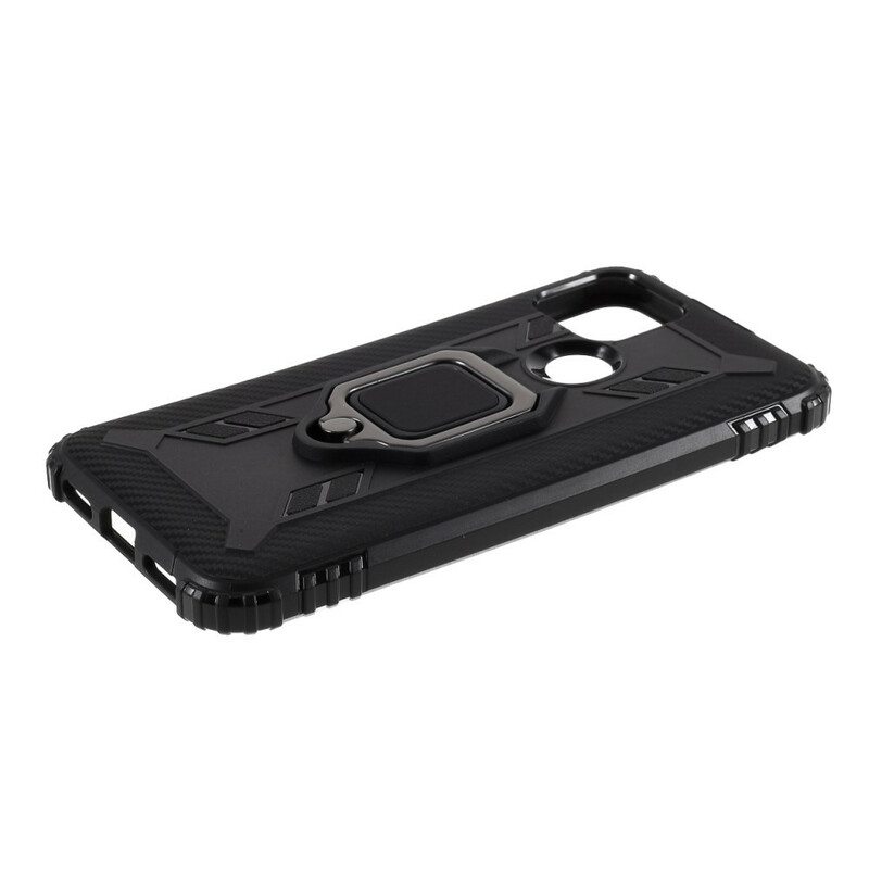 Kuori Google Pixel 5 Sormus Ja Hiilikuitu