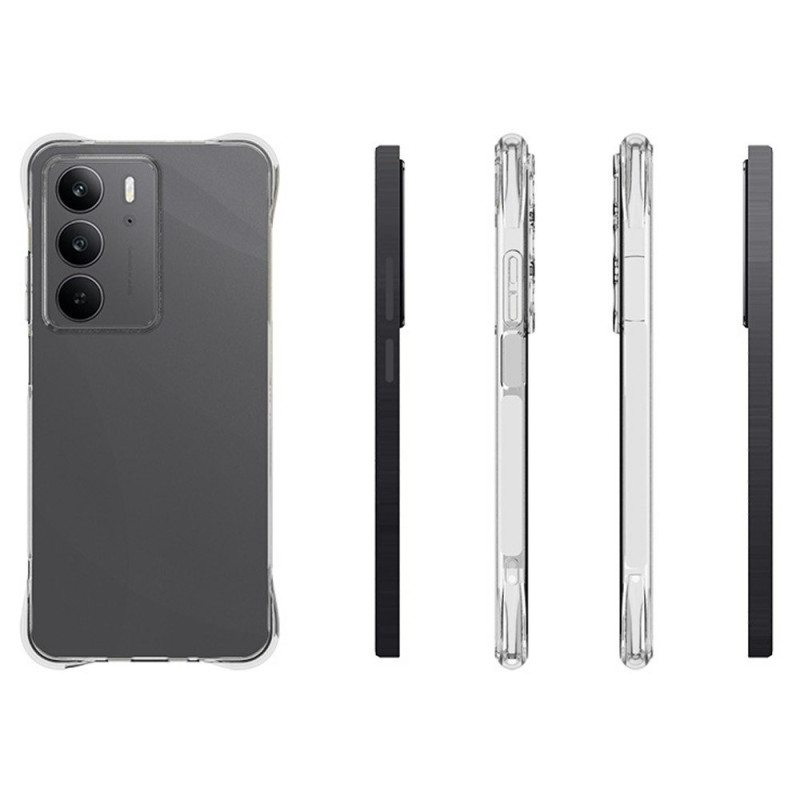 Hülle Für Realme C75 Verstärkte Transparente Folie