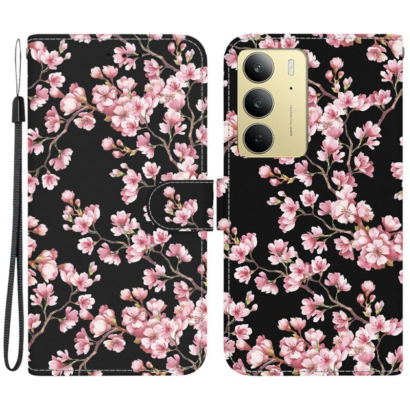 Kotelot Realme C75 Luumunkukkakuvio