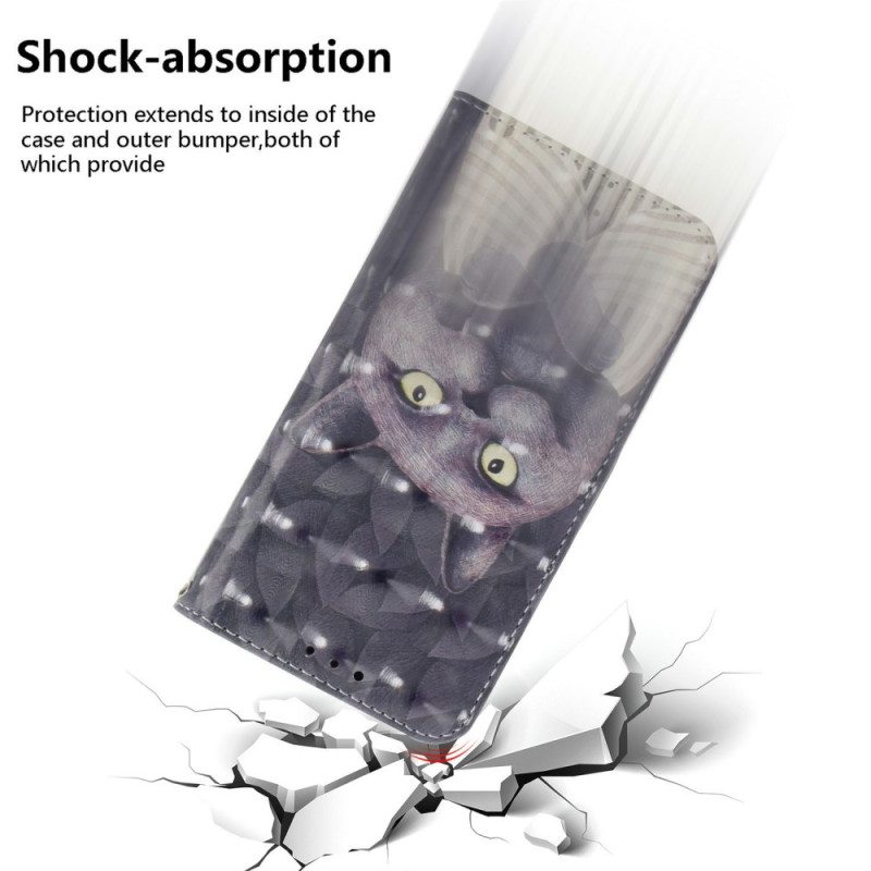 Kotelot Realme C75 Puhelinkuoret Harmaa Kissan Kaulanauha