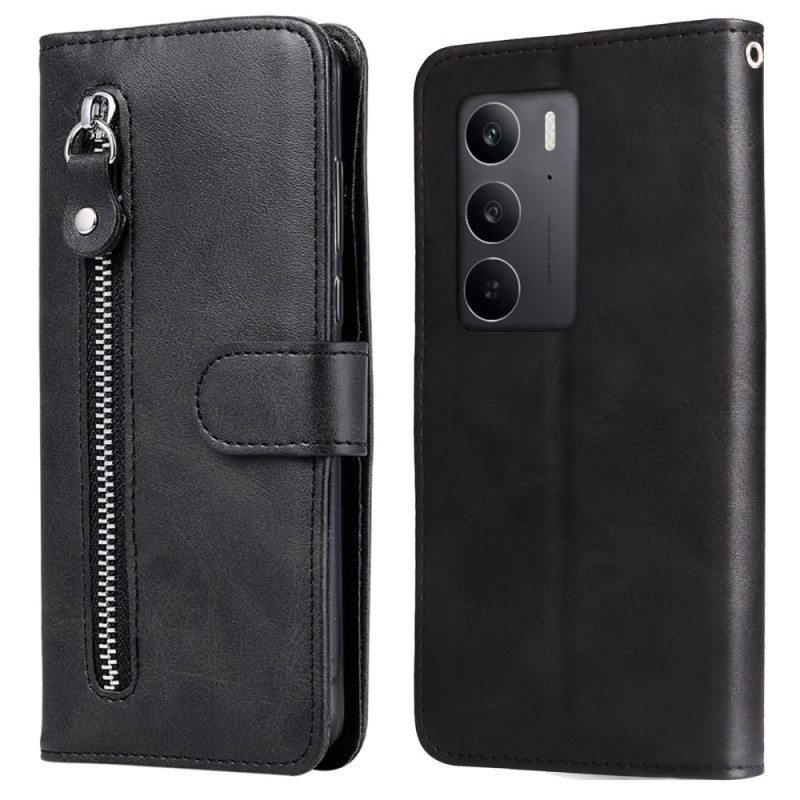 Kotelot Realme C75 Vetoketjullinen Tasku Suojakuori