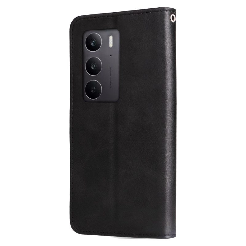 Kotelot Realme C75 Vetoketjullinen Tasku Suojakuori