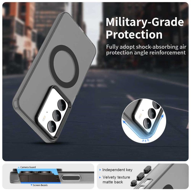 Kuori Realme C75 Huurteinen Magsafe-yhteensopiva Suojakuori