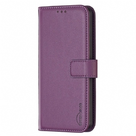 Nahkakotelo Realme C75 Binfen Color -keinonahka