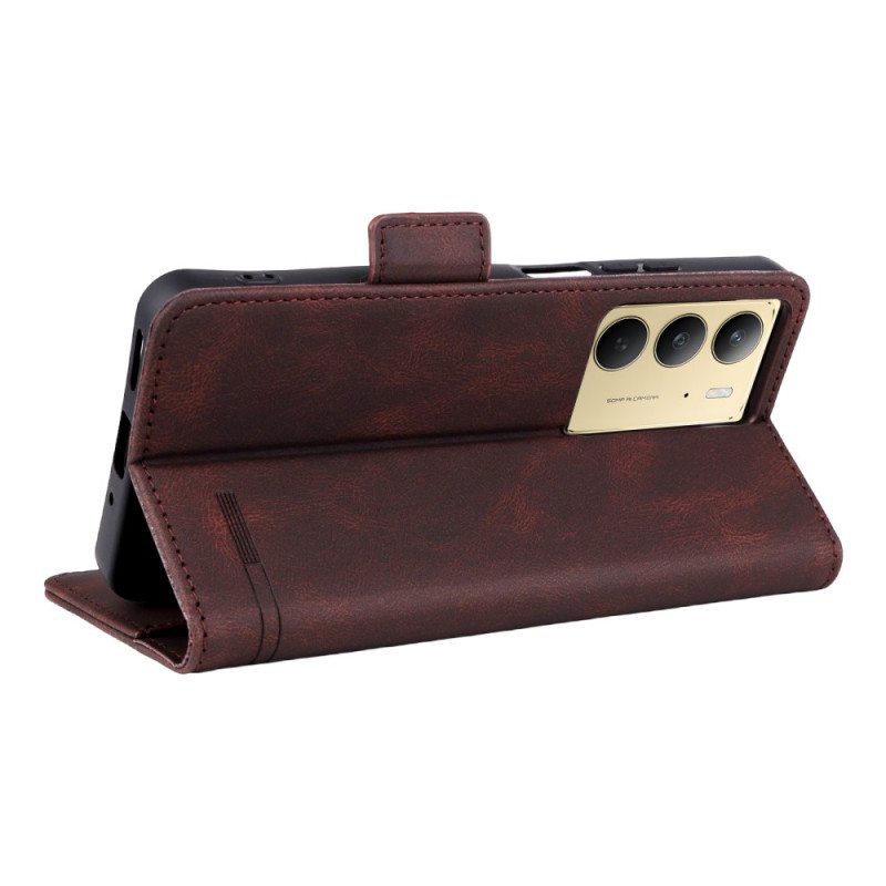 Nahkakotelo Realme C75 Retro