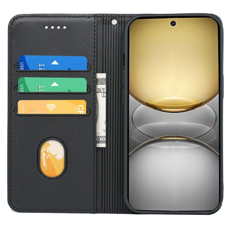 Nahkakotelo Realme C75 Yksinkertainen Hihnalla