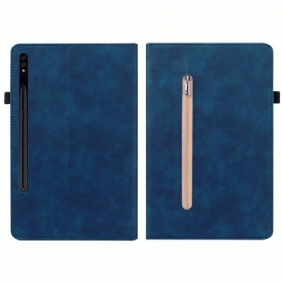 Kotelot Samsung Galaxy Tab S9 Plus Vetoketjullinen Tasku