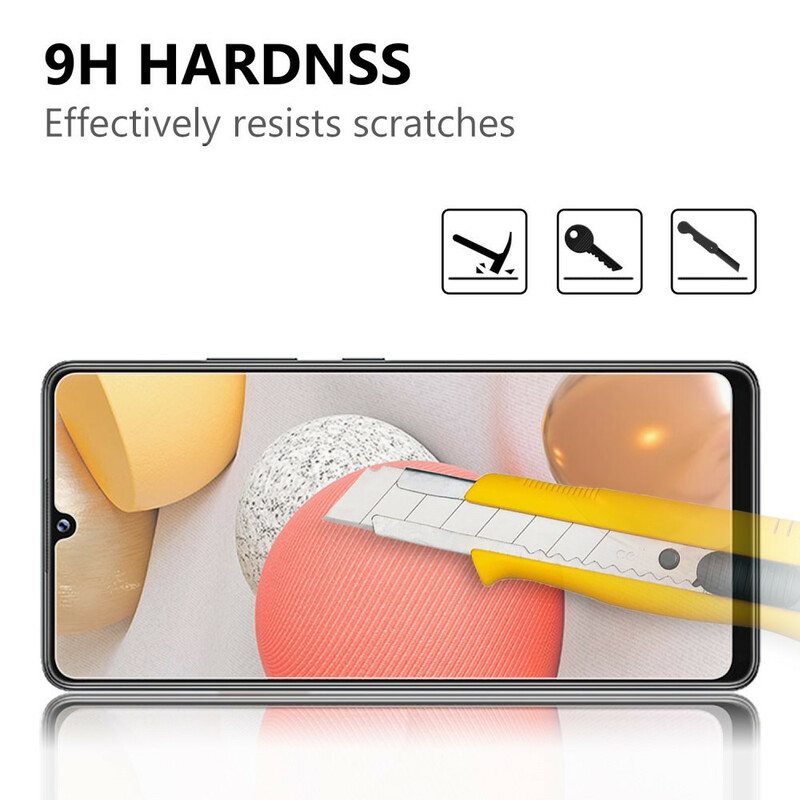 Arc Edge Karkaistu Lasi Näytönsuoja Samsung Galaxy A42 5G:Lle