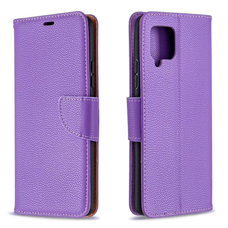 Flip Case Samsung Galaxy A42 5G Kotelot Flip Litsi Rabat Oblique