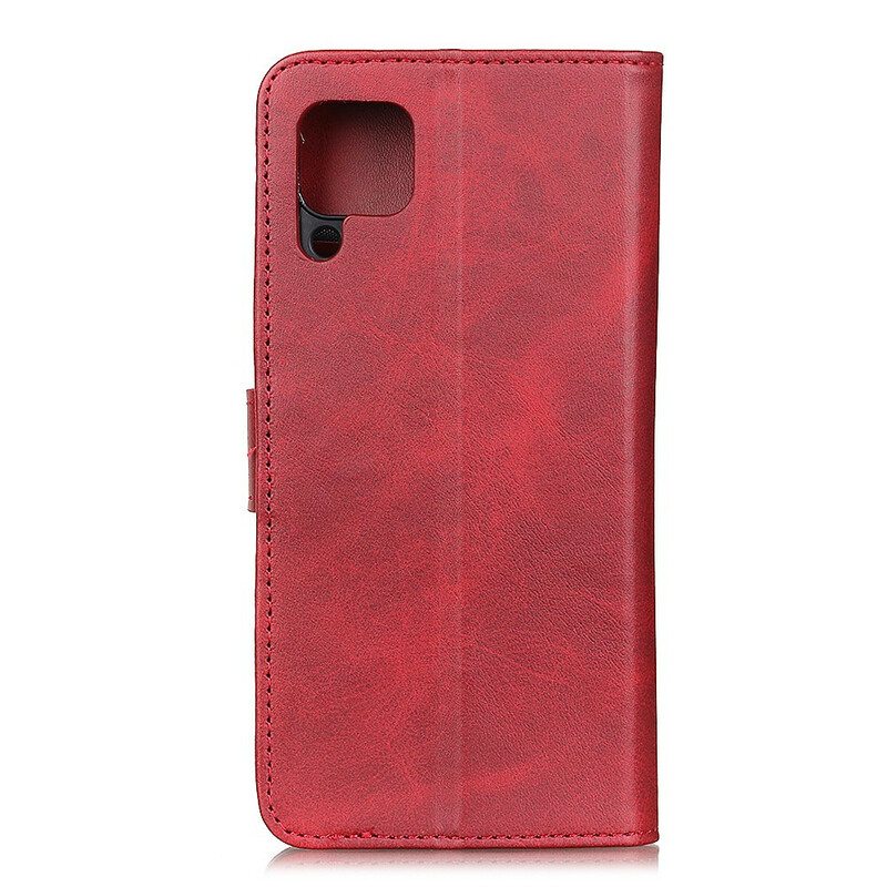 Kotelot Samsung Galaxy A42 5G Matta Nahkaefekti