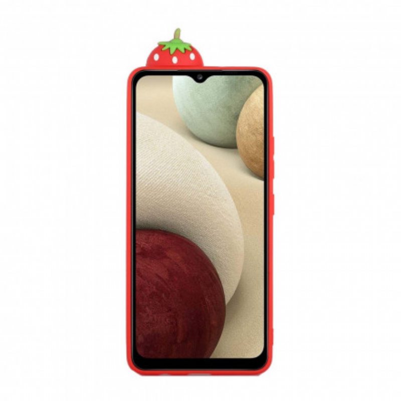 Kuori Samsung Galaxy A42 5G 3d-mansikka