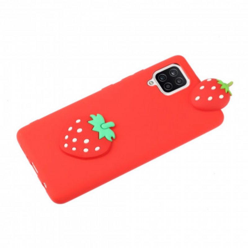 Kuori Samsung Galaxy A42 5G 3d-mansikka