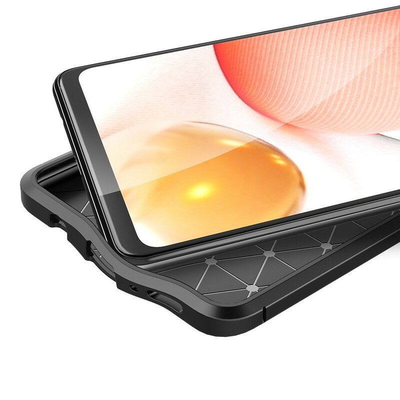 Kuori Samsung Galaxy A42 5G Kaksilinjainen Litsi-nahkaefekti