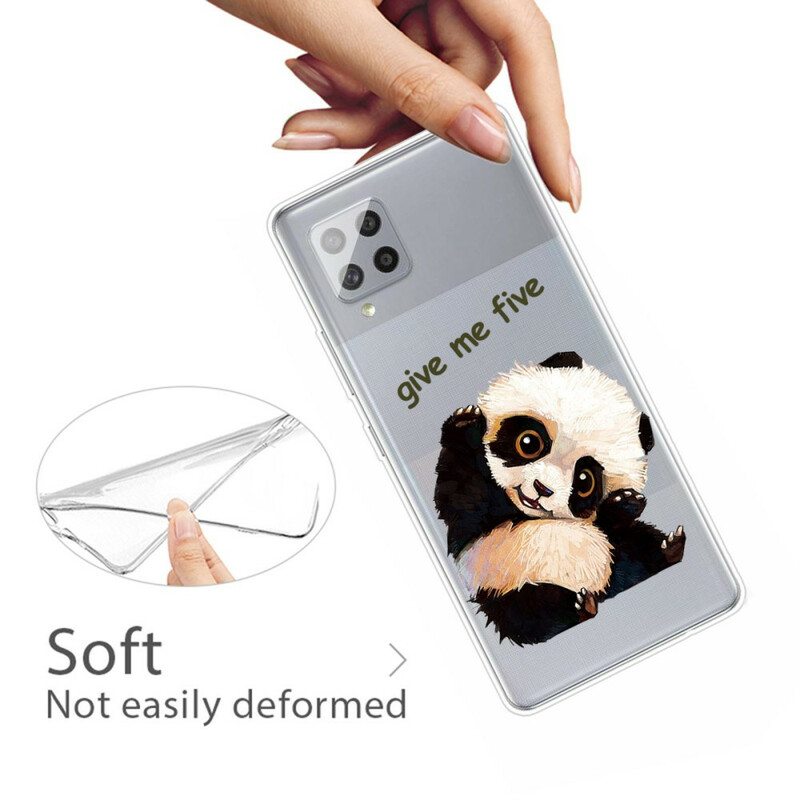 Kuori Samsung Galaxy A42 5G Saumaton Panda Anna Minulle Viisi