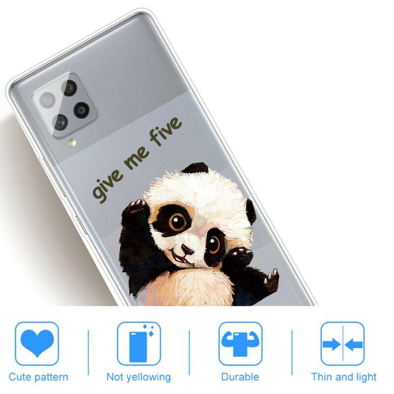 Kuori Samsung Galaxy A42 5G Saumaton Panda Anna Minulle Viisi