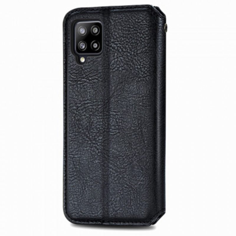Puhelinkuoret Samsung Galaxy A42 5G Kotelot Flip Nahkaefekti Diamond Texture