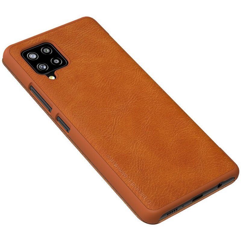 Puhelinkuoret Samsung Galaxy A42 5G Kotelot Flip Nillkin Qin -sarja