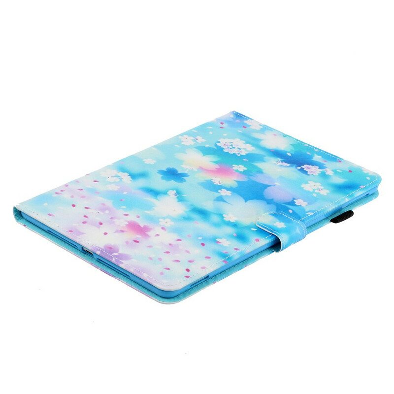 Flip Case iPad Pro 11" (2020) Akvarelli Kukkia