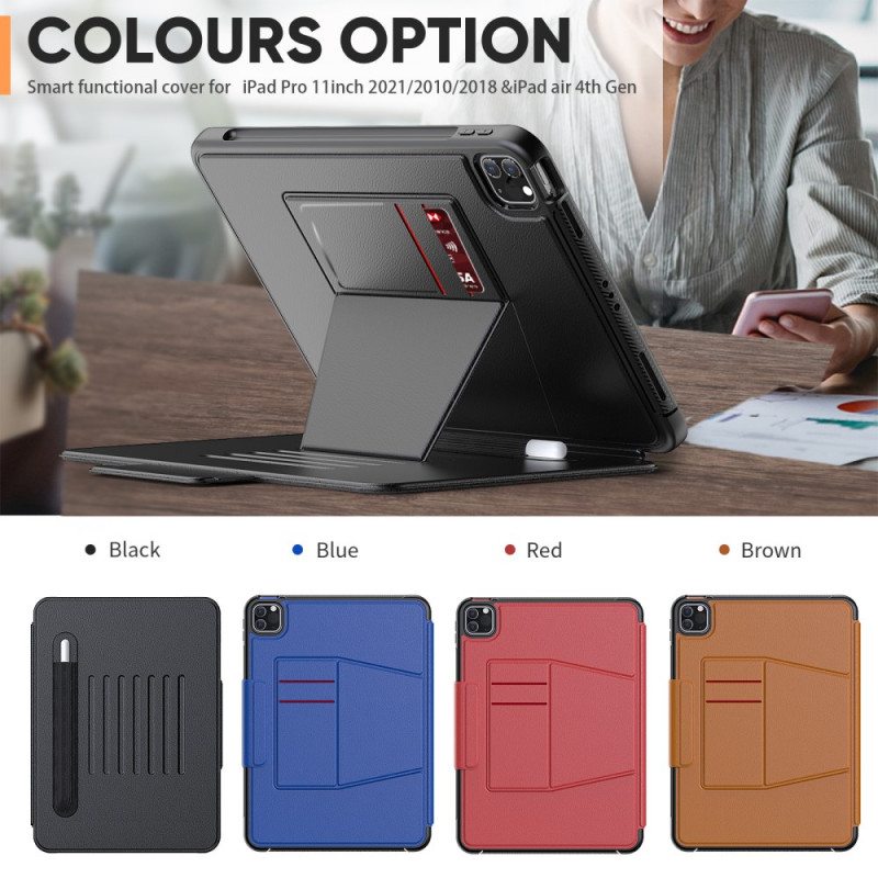Kuoret iPad Pro 11" (2020) Monikulmainen Korttipidike