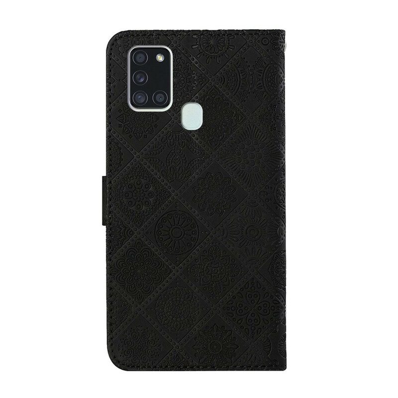 Flip Case Samsung Galaxy A21s Tapestry Kuvio