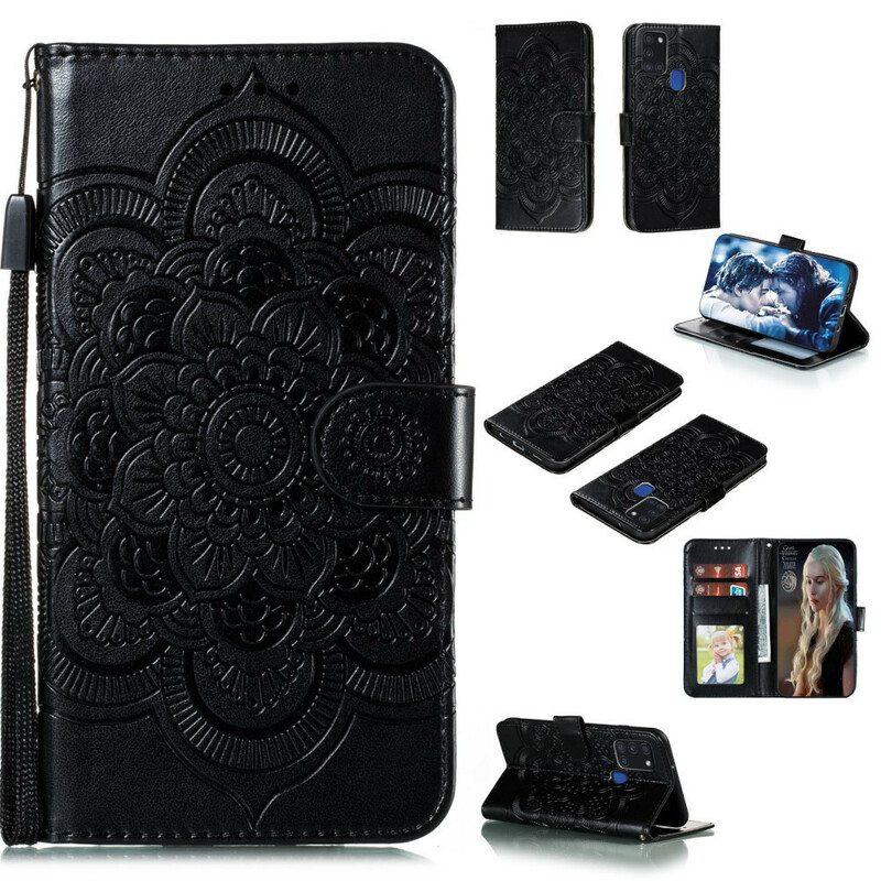 Kotelot Samsung Galaxy A21s Täysi Mandala