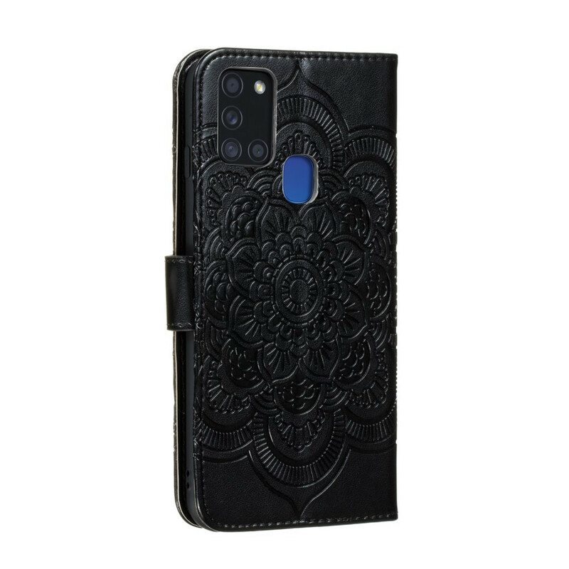 Kotelot Samsung Galaxy A21s Täysi Mandala