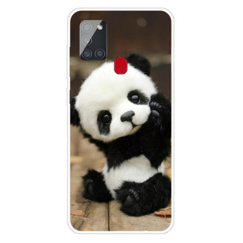 Kuori Samsung Galaxy A21s Joustava Panda