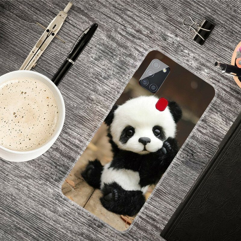 Kuori Samsung Galaxy A21s Joustava Panda