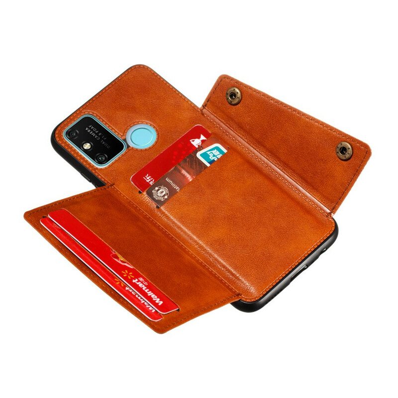 Kuori Samsung Galaxy A21s Lompakkokotelo Nappaa Lompakko