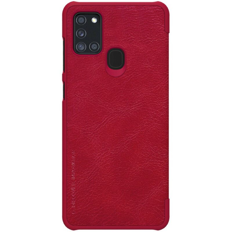 Kuori Samsung Galaxy A21s Nillkin Qin -sarja
