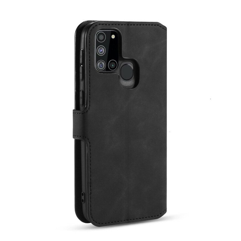 Nahkakotelo Samsung Galaxy A21s Dg.ming Retro