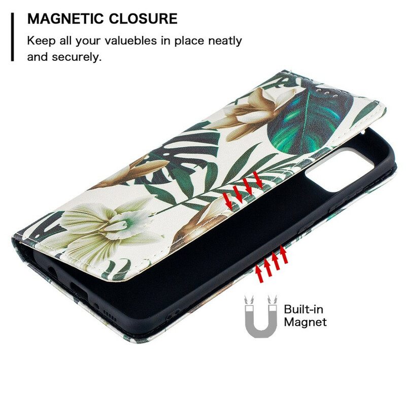 Puhelinkuoret Samsung Galaxy A21s Kotelot Flip Lehdet