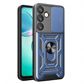 Kuori Samsung Galaxy S26 Jalkatuki Ja Liukuva Kamerasuoja Suojakuori