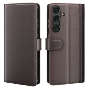 Nahkakotelo Samsung Galaxy S26 Aitoa Nahkaa