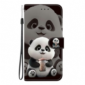 Nahkakotelo Samsung Galaxy S26 Pieni Panda