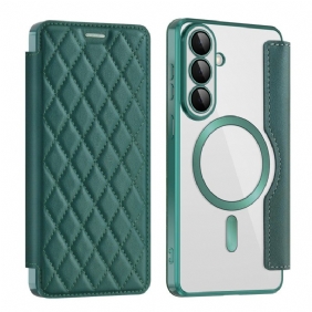 Nahkakotelo Samsung Galaxy S26 Rfid-korttikotelo Ja Pehmustettu Linssinsuojus