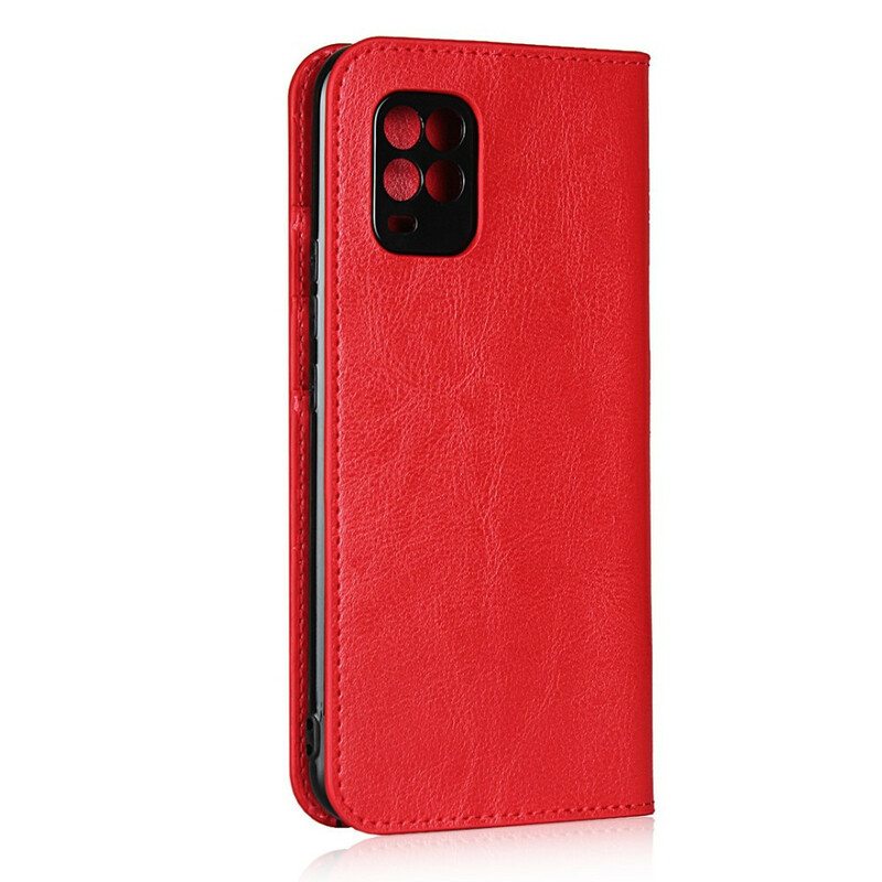 Puhelinkuoret Xiaomi Mi 10 Lite Kotelot Flip Aito Nahka